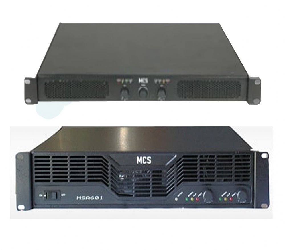 MCS 601  POWER 2X450W AMLİFİKATÖR