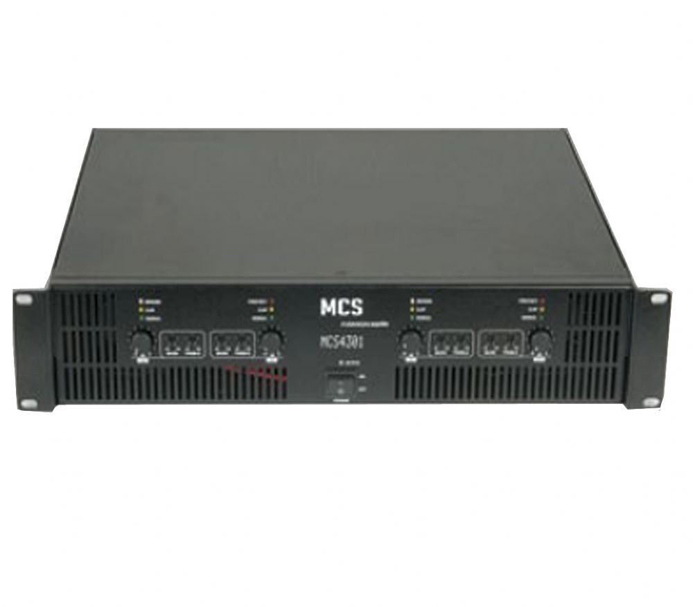 MCS 4301  POWER 4X300W AMPLİFİKATÖR