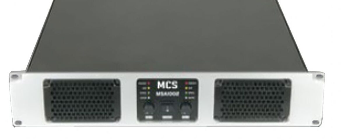 MCS 1002  POWER 2X1125W AMPLİFİKATÖR