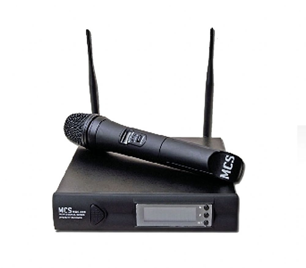 MCS  DM-800 UHF 10 KANAL LCD TELSİZ MİKROFON