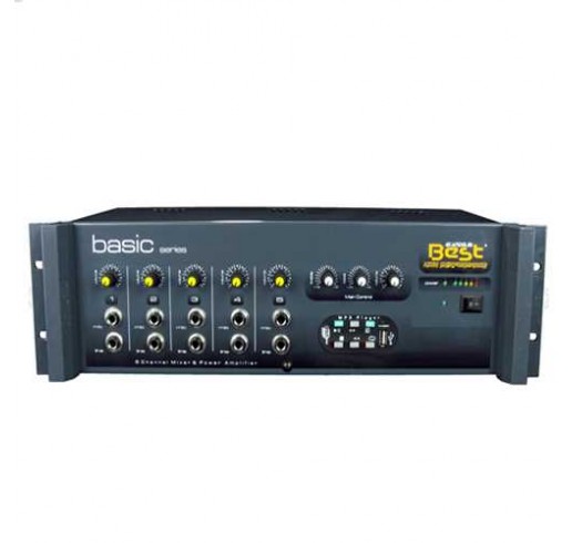 BEST BASIC AN5250U 5 Kanal 250W Amplifikatör + MP3 Çalar