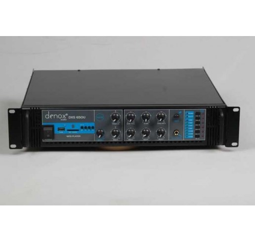 DENOX DXS-650U Mikser Anfi 6 Bölge Ses Kontrolü